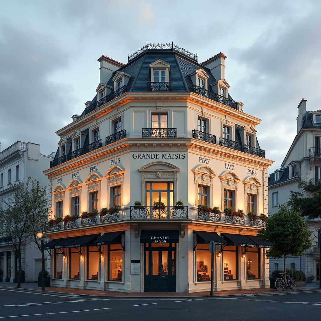 แรงบันดาลใจการออกแบบ Grande Maison Paris